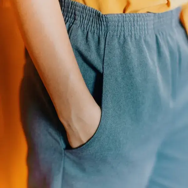 Pantalon de Pinzas Camel