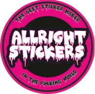 Allright Stickers