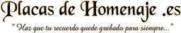 Placas de Homenaje