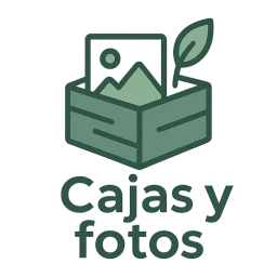 Cajas y fotos